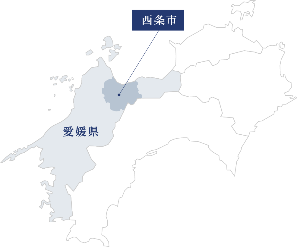 愛媛・西条市MAP