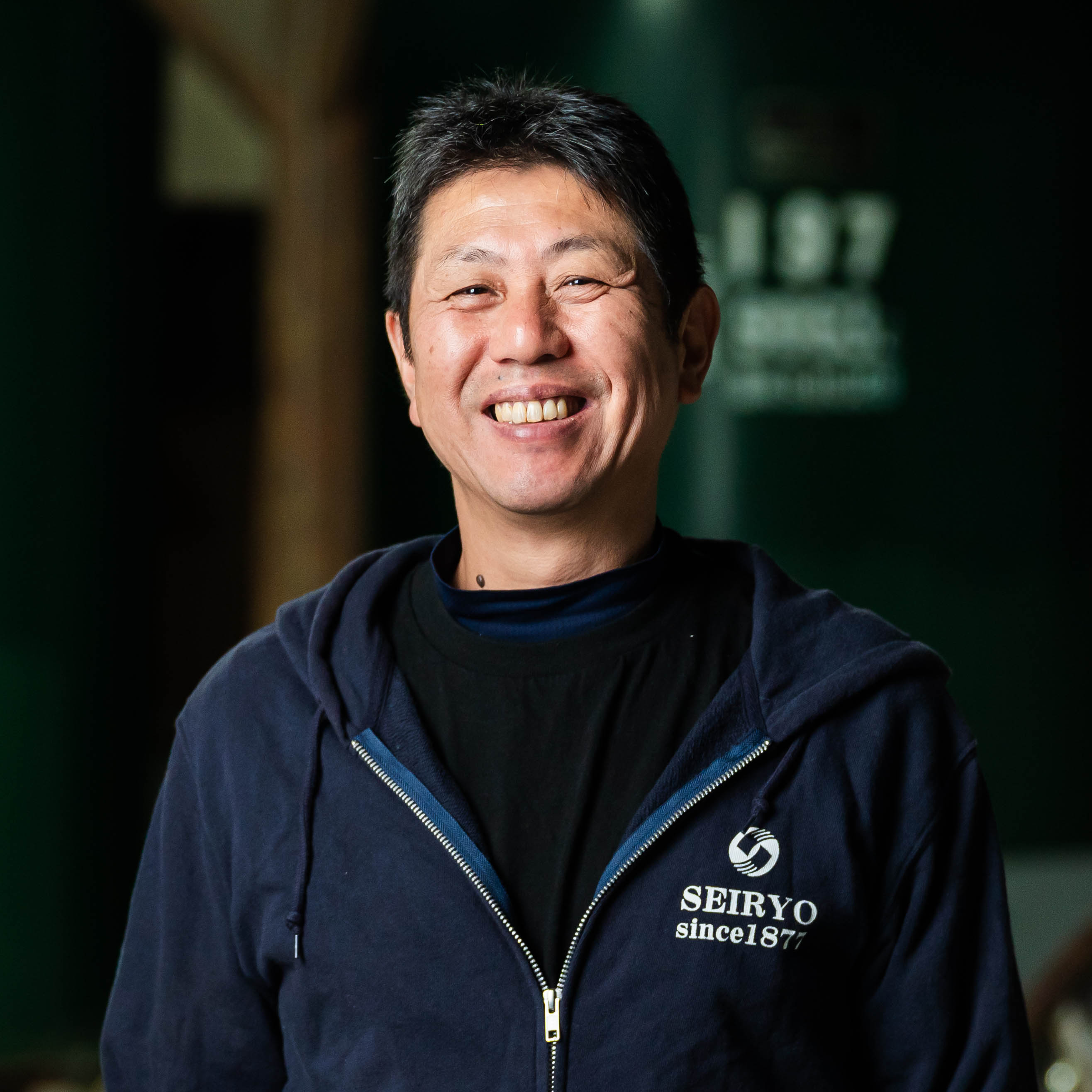 常務取締役／杜氏　織田和明